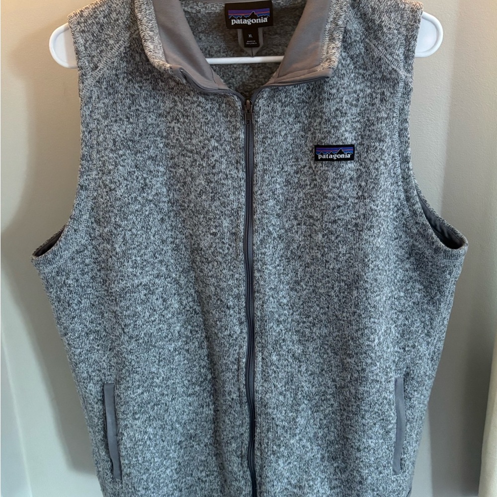 Patagonia Gray Fleece Vest
